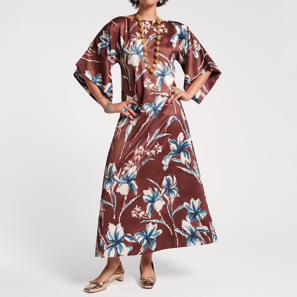 Spinnaker Maxi Dress -  Fall Dress - Thanksgiving - Frances Valentine Kaftan 2X